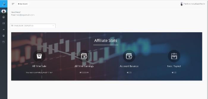 Expertnaire affiliates dashboard